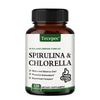 Tecepec Spirulina Chlorella Supplement - Supports Liver, Kidney and Intestinal Detoxification, Energy, Digestion, Antioxidant