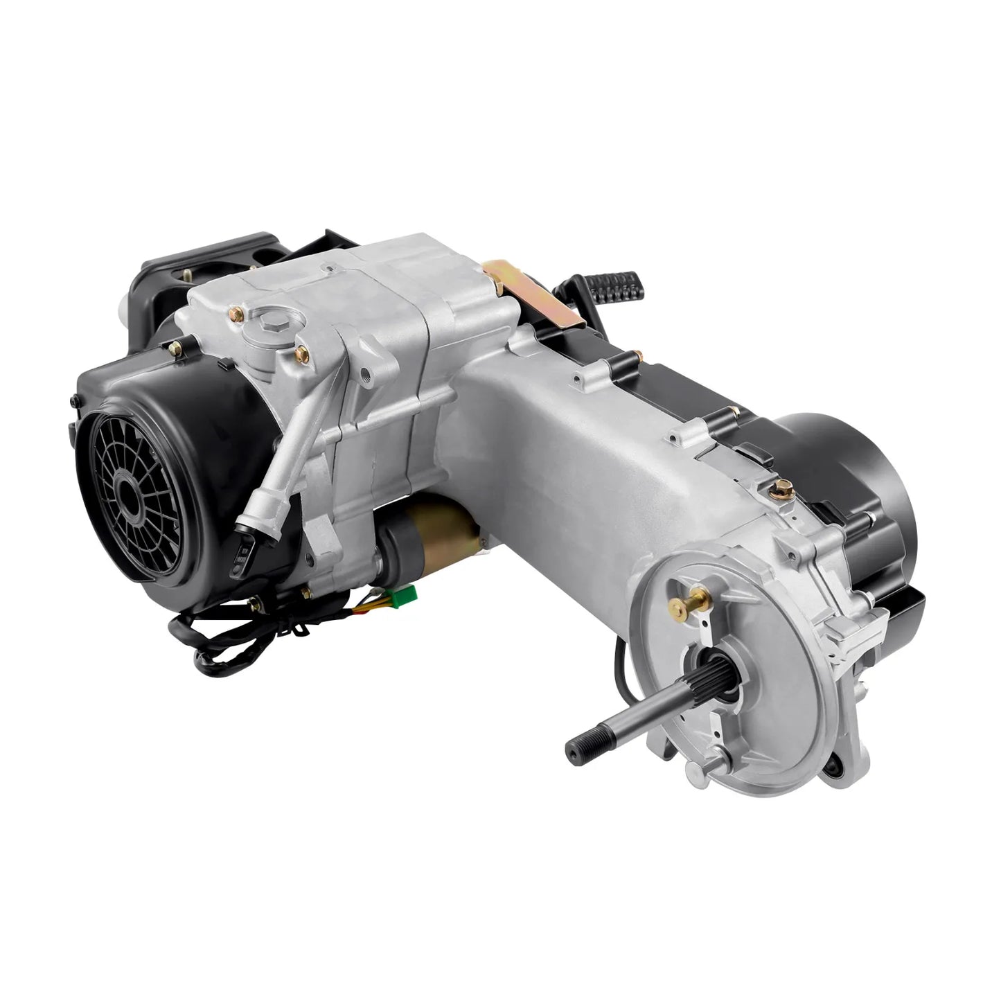 Samger Scooter 150CC 4 Stroke Engine GY6 11inch Long Shaft Air Cooling Motorcycle Go Kart Moto Motor CVT ATV Complete Engine