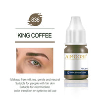 Tattoo Ink Nano Pigment Milkly Colors For Semi Permanent MakeUp Sets Tint Eyebrow Eyeliner Lips Beauty 3ml Microblading Pigments