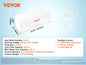 VEVOR 200/450/650ml Portable Ultrasonic Cleaner Machine with 4 Timer Modes Cleaning Basket for Eyeglasses Watches Dentures Rings