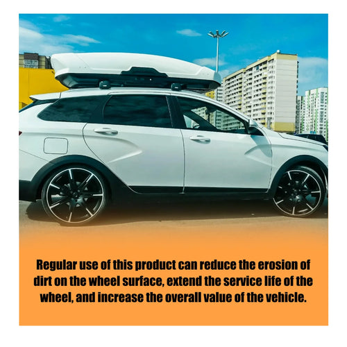 Wheel Cleaner Spray Professional Aluminum Rim Cleaner 100ml Brake Dust Remover Wheel Cleaner Long-Lasting Car Detailing Solution