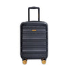Travehouse Hardshell Carry On Luggage Airline Approved 18.5", Small Suitcase With Spinner Double Wheels and Lock
