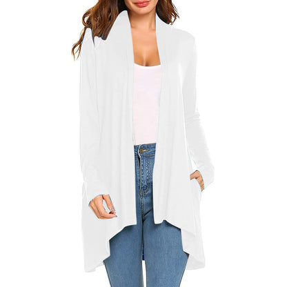 2024 Autumn Korean Women Cardigan Ladies Shawl Female Sweater Cardigans Female Long Sleeve Women Casual Thin Coats