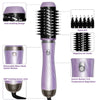 Hair Dryer Brush 5 in 1 Detachable Blow Dryer Brush Negative Ionic Hot Air Brush Hair Styling Tool Set Round Hot Air Straighten