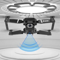 Professional Drone E88 Pro 4K Wide-Angle HD 1080P Camera WiFi Height Hold Foldable RC Drone Quadrotor Helicopter Children's Toys