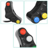 Motorcycle Button Waterproof Handle Bar Button 7-in-1 Multifunction Handlebar Button Control Stop Start Button For Ebike Scooter