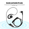 AEH3000-M1A Walkie Talkie Two Way Radio Black Headset Mic for Motorola Black Headset Two Way Radio Headset Walkie Talkie Headset