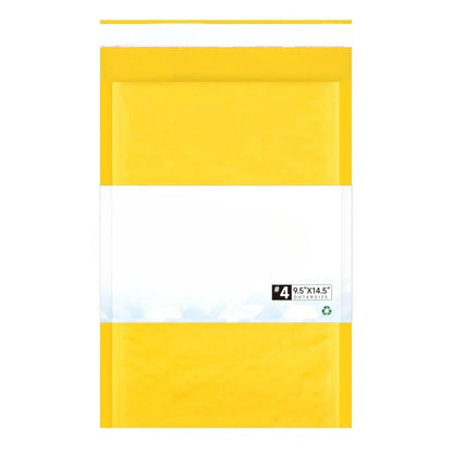 Kraft Bubble Mailers #0, Self-Seal Padded Mailing Envelopes, Pack of 25, 6x9 Inches