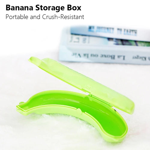 Banana Storage Box for Outdoor Travel Cute  Case Protector  Container Trip  Lunch Fruit Storage  Holder