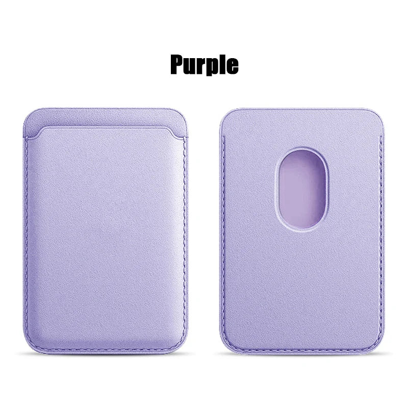 Шкіряний чохол-гаманець для iPhone 15 Pro Max Magsafe Wallet Leather Compatible For iPhone 14 13 12 Holder Card with MagSafe Magnet