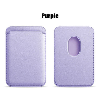 Шкіряний чохол-гаманець для iPhone 15 Pro Max Magsafe Wallet Leather Compatible For iPhone 14 13 12 Holder Card with MagSafe Magnet