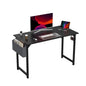 JHK Computer Desk Writing Study Office Gaming Table Modern Simple Style Compact with Side Bag Headphone Hook Easy Assembly