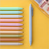 Set of 5 Cute Ballpoint Pens, Korean and Japanese School Office Stationery, Kawaii Neutral Pens for Business and Office Use