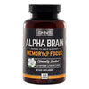 ONNIT Alpha Brain - Premium Nootropic Brain Supplement - Good for Focus, Concentration and Memory - 90 Capsules