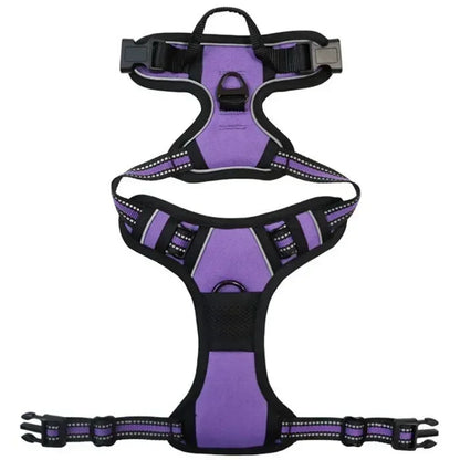 Reflective Adjustable Breathable Vest Chest Strap for Small Medium Large Dogs Pet Dog Harness Cat Puppy Collar Dog Accessoires