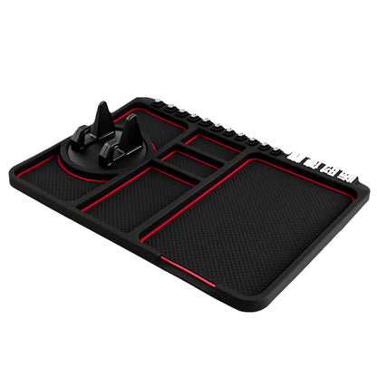 Car Dashboard Car Anti-Slip Mat Multifunctional Mobile Phone Holder Sticky Storage Mat Phone Holder Mat Car Interior Accessories