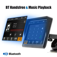 Portable Car Radio Multimedia Video Player Wireless CarPlay Android Auto 7inch Touch Screen With AUX FM For Rear View Camera ﻿