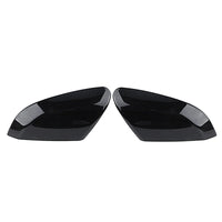 Fit For HONDA Civic 10th 2016 2017 2018 2019 Rearview Mirror Caps Horn Shape ABS Side Wing Mirror Cover Car Accessories