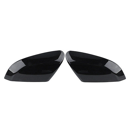 Fit For HONDA Civic 10th 2016 2017 2018 2019 Rearview Mirror Caps Horn Shape ABS Side Wing Mirror Cover Car Accessories