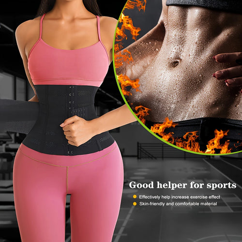 Waist Trainer for Women Underbust Waist Cincher Corset Tummy Control Sport Girdle Hourglass Body Shaper