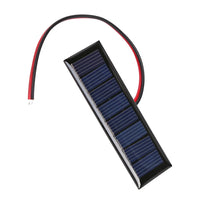 20-1pcs 4V 0.2W Solar Panel Outdoor Waterproof 2-Wire 8 Solar Cells Security Camera Small Home Light System Charger Solar Panels