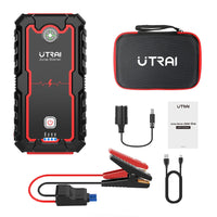 UTRAI Power Bank  2000A Jump Starter Portable Charger Car Booster 12V Auto Starting Device Emergency Car Battery Starter