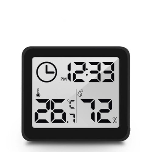 Digital Clock Desk Clock with Temperature Humidity  Wall Clocks for  Home Kitchen Office Desk Decorations NIDITON
