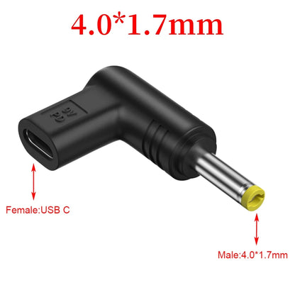 12V 15V 19.5V USB C PD to DC Power Connector Universal Type C to DC Jack Plug Charging Adapter Converter for Router Tablet
