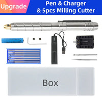 3.7V Mini Rechargeable Cordless Drill Battery Engraver Micro Rotary Tool Wireless Charging Drill Engraving Pen Electric