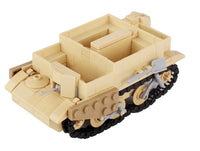 WWII Military US German Armored Vehicle MOC Building Blocks Soldiers Figure Tank Gun Carriage Medical Truck Transport Toys K033