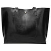 Women's Soft Faux Leather Tote Shoulder Bag From, Big Capacity Tassel Handbag