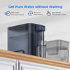 Waterdrop Large 27-Cup Mega Electric Water Filter Dispenser, 200-Gallon Instant Powerful Pitcher, NSF/ANSI 42&53&401&372