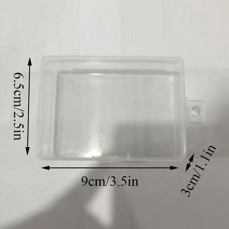 Mini Boxes Rectangle Plastic Storage Box Practical Frosted Translucent Toolbox Bead Jewelry Case Display Organizer Container