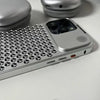 Aromatherapy Aluminum Metal Case For iPhone 15 Plus 14 13 12 Pro Max Heat Dissipation Full Shockproof Auto Popup Fragrance Cover