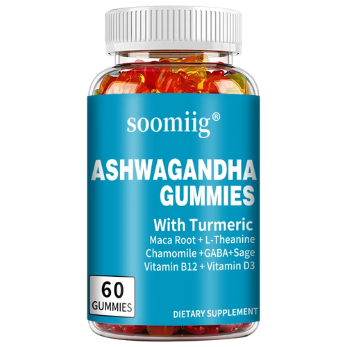 Ashwagandha, Turmeric, Chamomile, Black Pepper Extracts, Supports Mood Balance, Supports Energy, Immune Health, Antioxidant