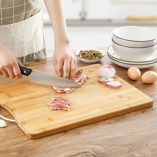 Chopping Board Bamboo Cutting Board Butcher Block Cheese Charcuterie Board Charcuterie Board Meat  Vegetable Fruit Cutting Board