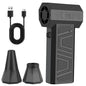 Turbo Jet Fan Electric Air Duster Portable 4 Gears adjustable Car Blowing Snow Type-C Charging 130000RPM Cleaning Blower Tool