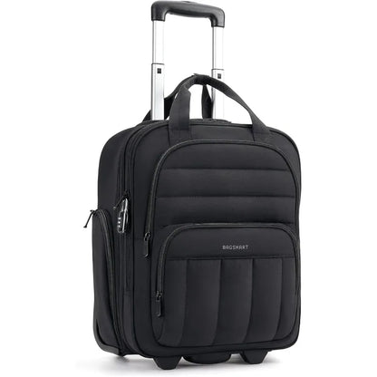 Underseat Carry on Luggage with Wheels, 16-inch Under Seat Luggage, Lightweight Travel Luggage Travel Suitcase for Women