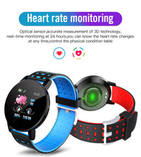119S Smartwatch Bluetooth Smart Watch Men Blood Pressure Women Smart Band Clock Sports Fitness Tracker Watch For Android IOS