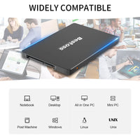 Bestoss SSD Internal 2.5 inch Sata 120GB 240GB 480GB Hard Disk 128GB 256GB 512GB SSD Hard Drive For Laptop Notebook PC