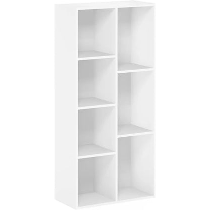 Luder Bookcase / Book / Storage , 7-Cube, White триммеры для травы