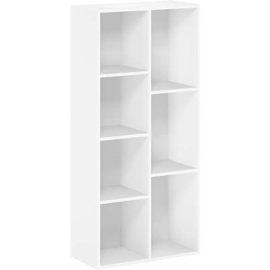 Luder Bookcase / Book / Storage , 7-Cube, White триммеры для травы