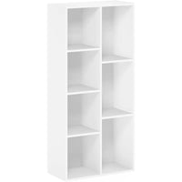 Luder Bookcase / Book / Storage , 7-Cube, White триммеры для травы