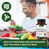 Tecepec Spirulina Chlorella Supplement - Supports Liver, Kidney and Intestinal Detoxification, Energy, Digestion, Antioxidant