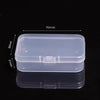 Mini Boxes Rectangle Plastic Storage Box Practical Frosted Translucent Toolbox Bead Jewelry Case Display Organizer Container