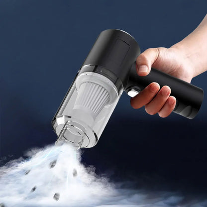 Car Vacuum Cleaner 120W High Power Portable Mini Vacuum Rechargeable Dust Buster Strong Suction for Car Home Office Pet