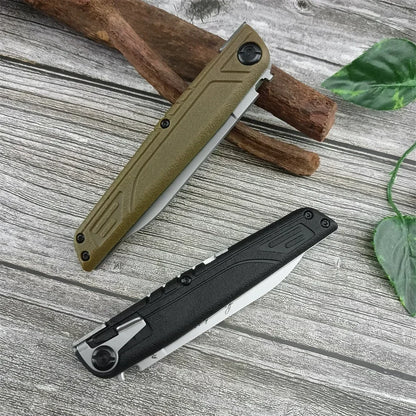Tactical Outdoor EDC Survival Folding Knife 440C Steel Sharp Blade Durable Hunting Pocket Knife Camping Multi-purpose Tools