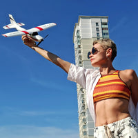 WLtoys F949 2.4G 3D6G 3Ch RC Airplane Fixed Wing Plane Outdoor Toys Drone RTF Upgrade Version Digital Servo F949S With Gyroscope EzBuyCo