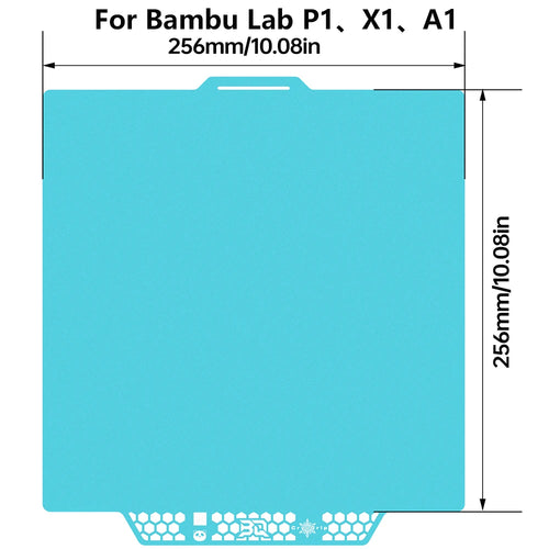 BIGTREETECH Panda Build Plate For Bambu Lab P1 A1 X1 A1 Mini Sheet Spring Steel PEI PEO PET CryoGrip Pro Honeycomb Houndstooth