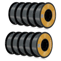 KINGROON PLA Filament 1.75mm 5/10KG pla Plastic For 3D Printer, Standard 1kg/roll 3D Printing Filaments Mix Color Local Shipping